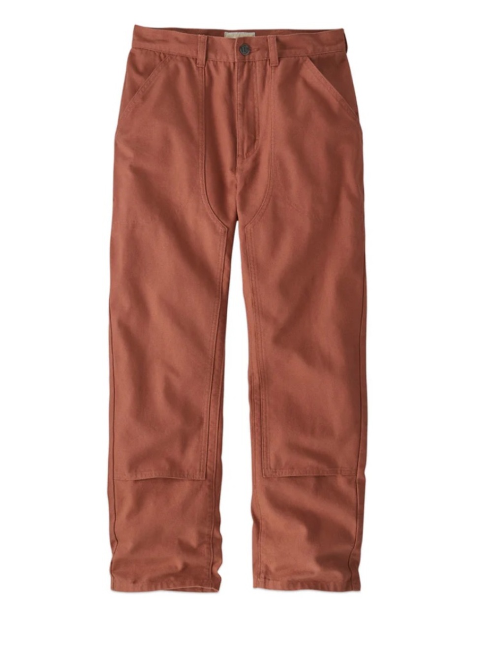 Patagonia The Original Stand Up Pants Women’s 8 100% Organic Cotton Burl Red